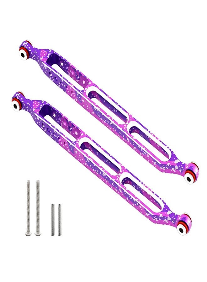 TCRC 2PCS Splash Anodizing Aluminum Rear Lower Suspension Linkage Trailing Arm Tie Rod for Axial 1/8 AXP8 Gilamon Trail Buggy Upgrade - Image 1